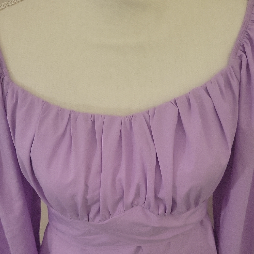 Elegant Lavender Dress - Picture 5 of 5